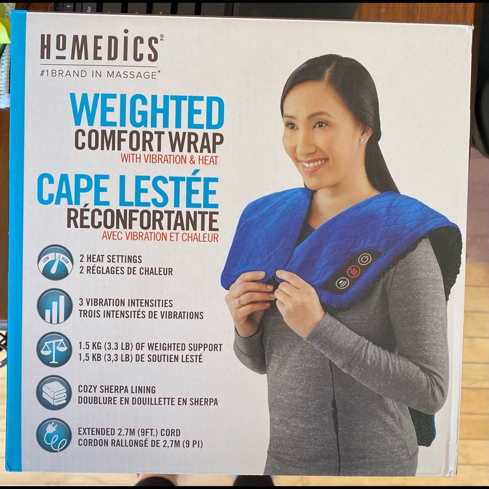 Homedics Weighted Heat Pad